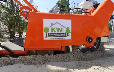 Sandreinigung Spielplatz